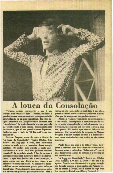 Download the full-sized image of A louca da Consolação