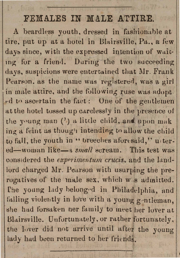 Download the full-sized PDF of Females in Male Attire