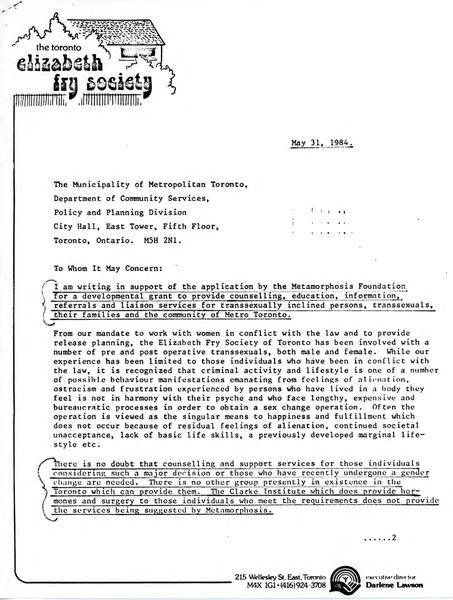 Download the full-sized image of Letters from Medical Organizations to Rupert Raj (1984, 985)