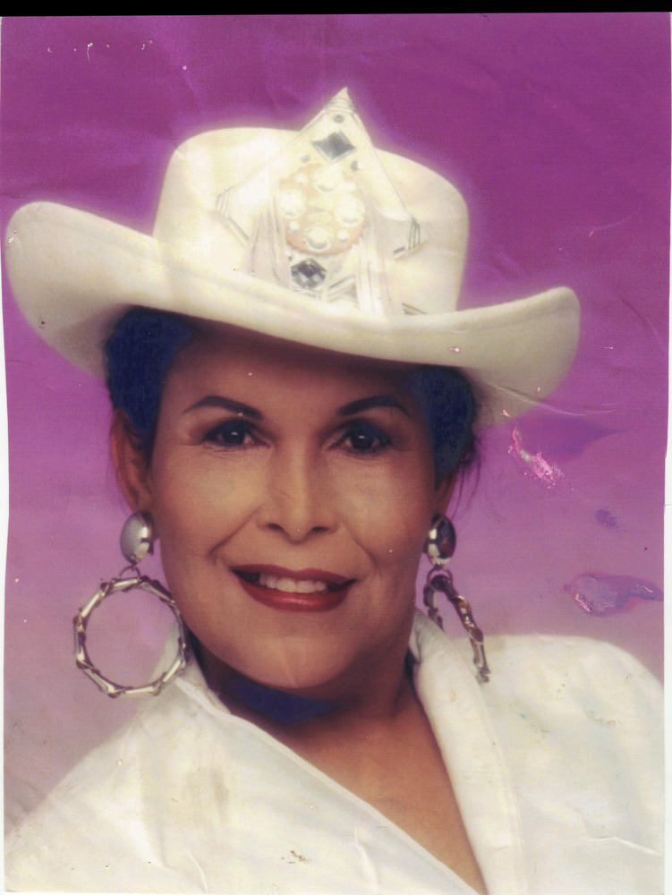 Download the full-sized image of Photo of Felicia Elizondo in Cowboy Hat