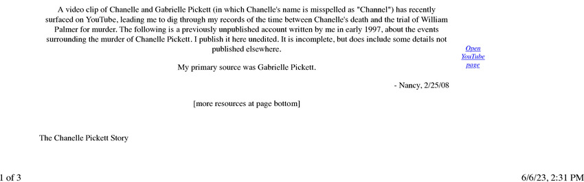 Download the full-sized PDF of The Chanelle Pickett Story