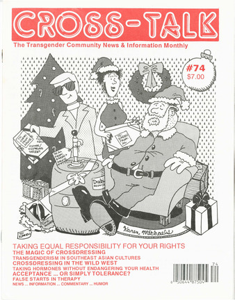 Download the full-sized PDF of Cross-Talk: The Transgender Community News & Information Monthly, No. 74 (December, 1995)