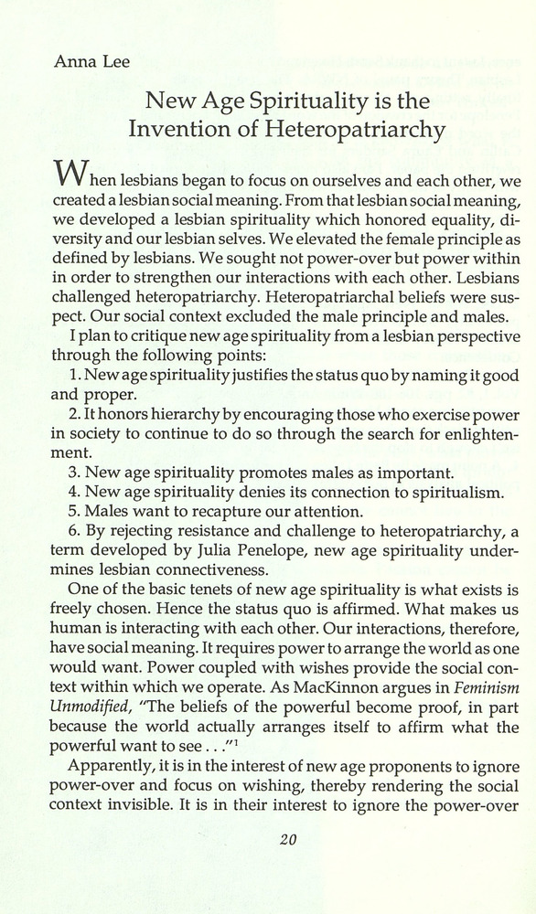 Download the full-sized PDF of New Age Spirituality is the Invention of Heteropatriarchy