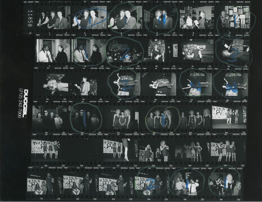 Download the full-sized image of Negatives from the "They Lived It "Out!"" Event, 1998