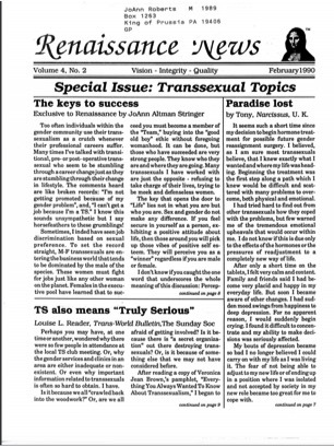 Renaissance News Vol. 4, No. 2